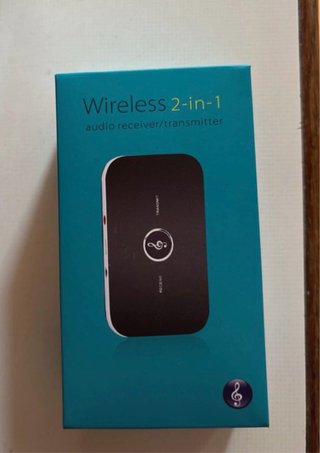 Receptor Transmisor Audio Inalámbrico 2 en 1
