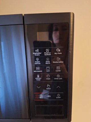 Microondas Samsung Negro