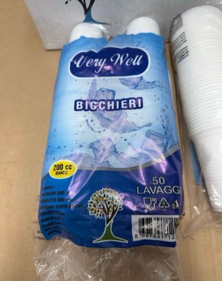 Bicchieri Very Well 200cc - 50 Lavaggi