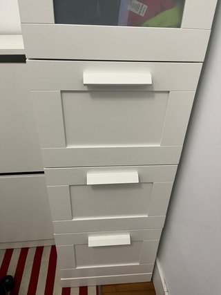 Cómoda 4 cajones Ikea Brimnes Blanca