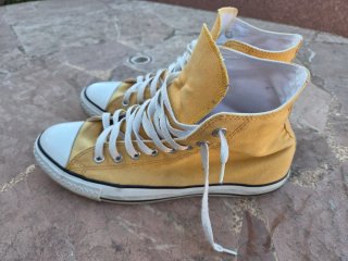 Zapatillas Converse Amarillas Talla 45 o 10 1/2.