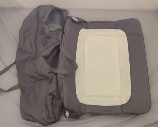 Cuna de viaje tipo colecho