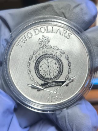 Moneda 1 Onza Plata Star Wars Darth Vader