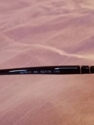 Montatura occhiali Persol nera