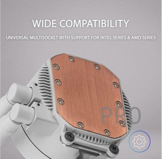 Refrigeración líquida cpu rgb - Mars gaming