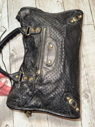 Borsa Balenciaga City nera