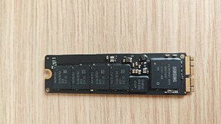 SSD NVMe 128GB original de Apple MacBook
