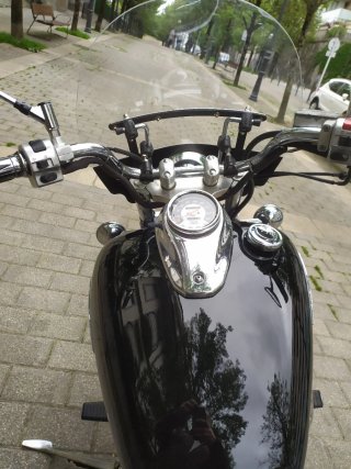 Yamaha XVS 650 Drag Star Negra
