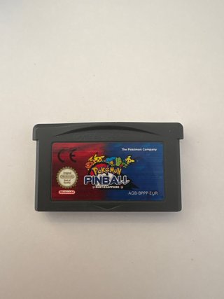 Pokemon Pinball Ruby & Sapphire GBA