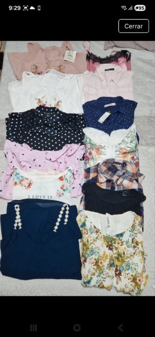 Lote 10 Blusas Verano