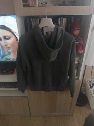 Sudadera Shein Gris Talla L