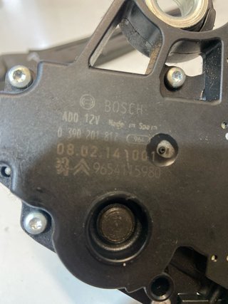 Motor Limpiaparabrisas Trasero Citroën C4 Picasso