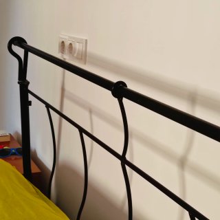 Cabecero hierro forjado cama 135 cms