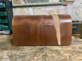 Tapa para máquina de coser Alfa de madera