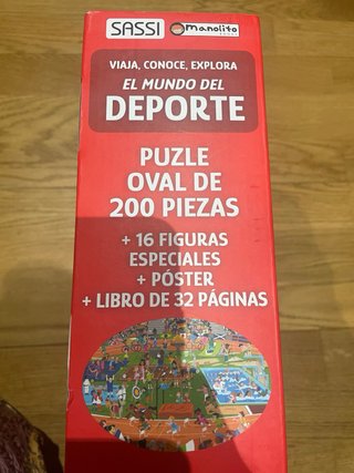 Puzzle El Mundo del Deporte 200 piezas NUEVO