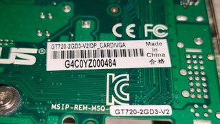 Scheda Video Nvidia Geforce GT720 2GB GDDR3 PCI-E
