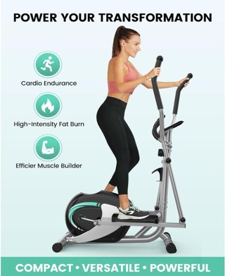 Bicicleta Elíptica Therun Magnética Silenciosa