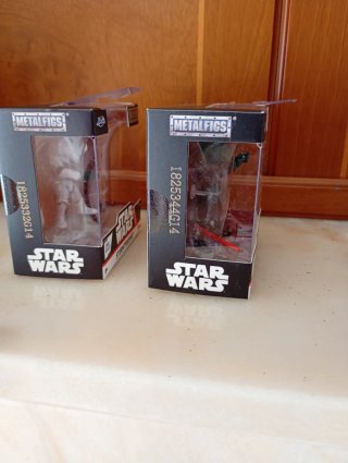 Darth Vader y Stormtrooper Metalfigs Diecast Jada