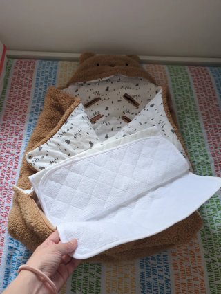 Saco bebé invierno carrito o maxicosi Vertbaudet