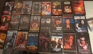 Lote Cintas VHS Películas   PRECIO: 10 € unidad