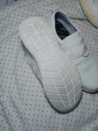 Zapatillas Dian Blancas Perforadas Talla 40