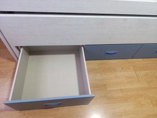 Cama nido, Dos camas y 3 cajones.