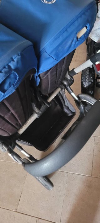 Bugaboo Donkey Silla de Paseo Doble Azul
