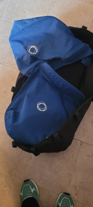 Bugaboo Donkey Silla de Paseo Doble Azul
