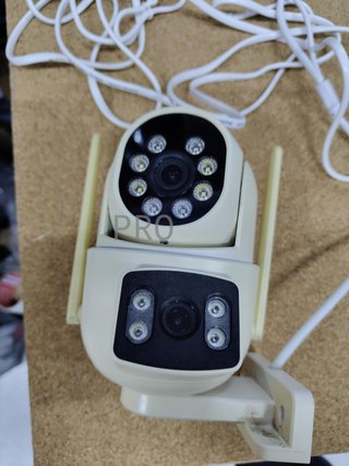 Cámara de Seguridad de Doble Lente