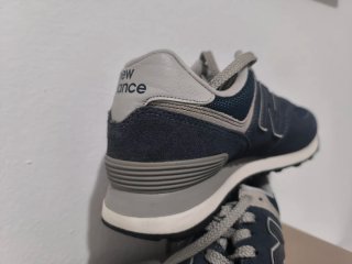 Tenis New Balance Azul y Gris