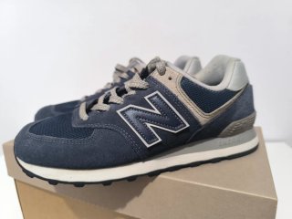 Tenis New Balance Azul y Gris