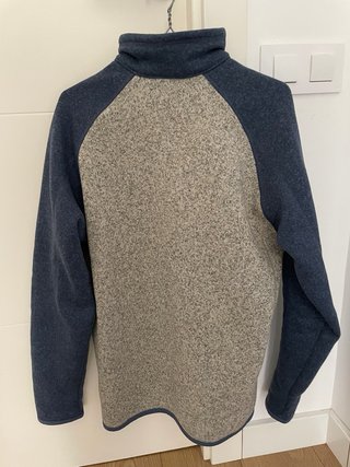 Forro Polar Patagonia M Beige/Azul