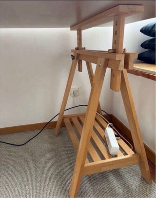 Caballetes de madera (x2)