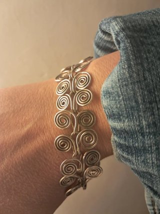 Braccialetto in Argento 9.25 Spirali