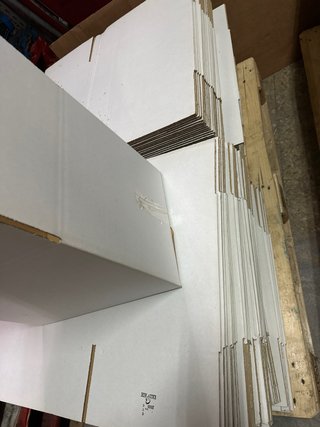 160 Cajas de cartón nuevas
