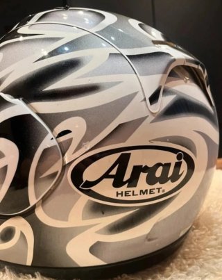Casco Arai RX7  Colin Edwars