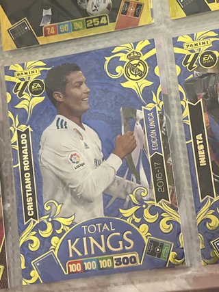 Cromos Cristiano Ronaldo Total Kings Panini
