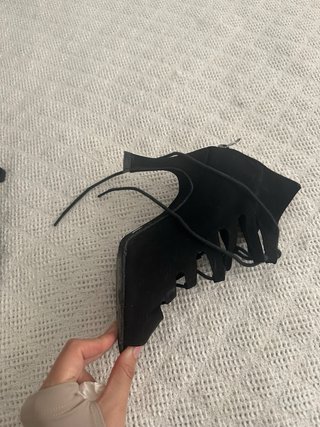 Zapatos de baile latino  negros talla 37 Puesto 2