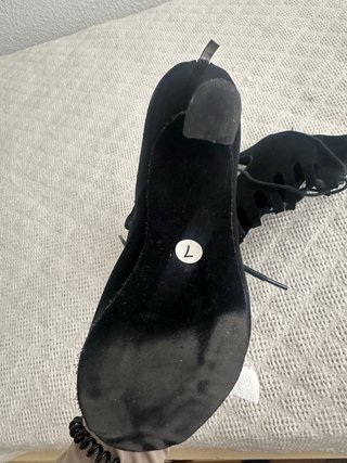 Zapatos de baile latino  negros talla 37 Puesto 2