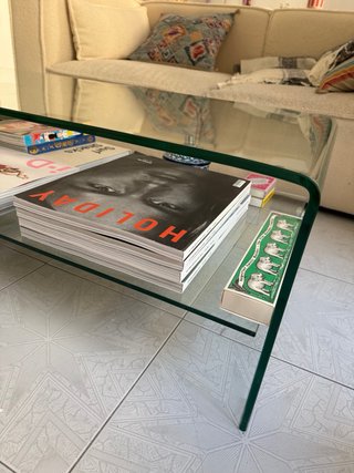 Mesa Centro Kave Home Burano Cristal