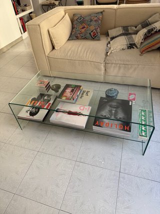 Mesa Centro Kave Home Burano Cristal