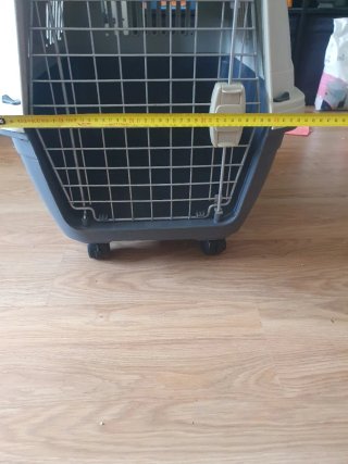 Transportín Perros Medianos Beige/Gris