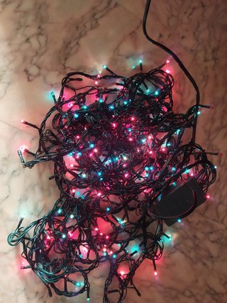 Set 2 Fili Luce x albero di Natale