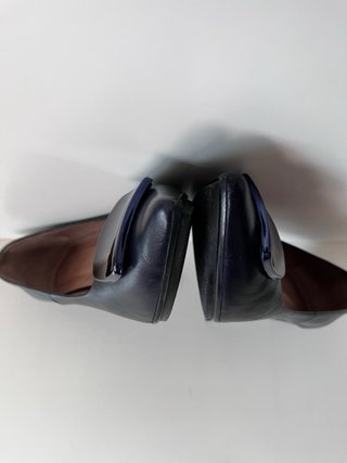 Zapatos Hispanitas Tacón Azul Marino