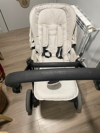 Carro Bebecar con capazo y silla