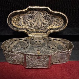 Joyero Filigrana Plata Antigua