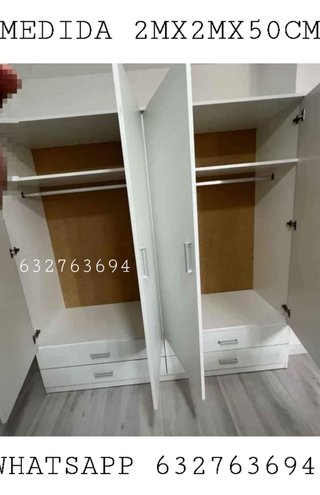 Armario 2mx2mx50cm