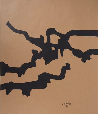 Eduardo CHILLIDA - Cartel Museo Cuenca