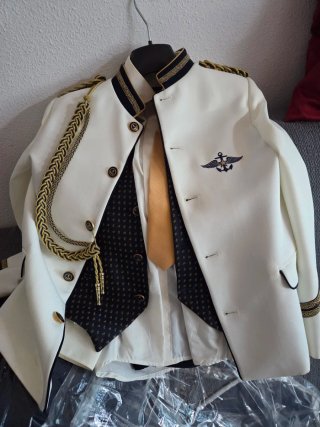 Traje comunión blanco talla 13