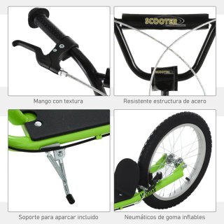Patinete infantil verde